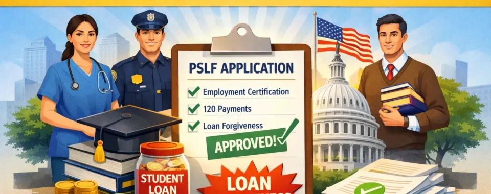 Federal student loan forgiveness public service application process explained