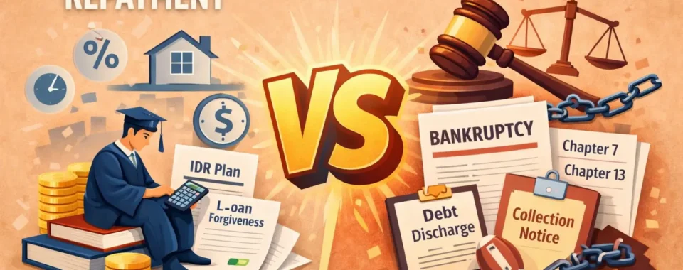 Income Driven Repayment vs Bankruptcy