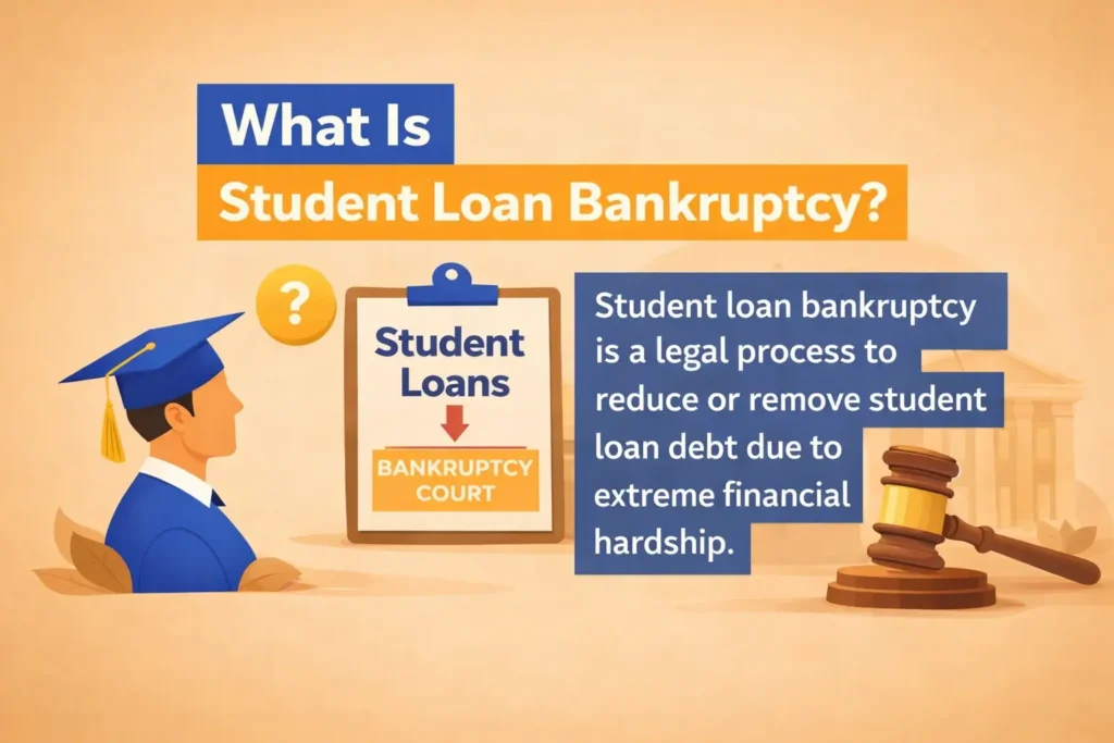 What is student loan bankruptcy and how it works under US bankruptcy law