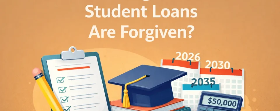 how long before student loans are forgiven